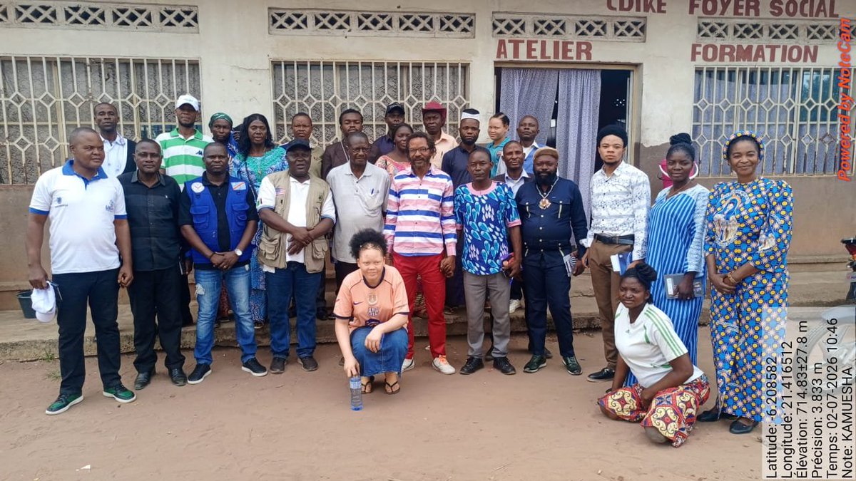 fmmdiongrdc's tweet photo. Kasaï

Un Dialogue sensible au genre a été organisé ce jeudi 2 juillet 2026 avec les leaders communautaires de la Zone de santé de Kamuesha par FMMDI sur leur responsabilité dans la protection et la promotion des droits des droits humains dont ceux des femmes et filles. https://t.co/zgVkJ324hk