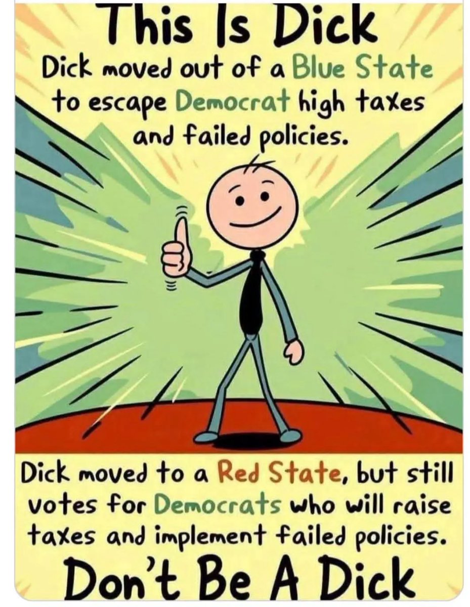 MAGAItsME's tweet photo. PLEASE DON’T BE A DICK https://t.co/drxWEWcLhW