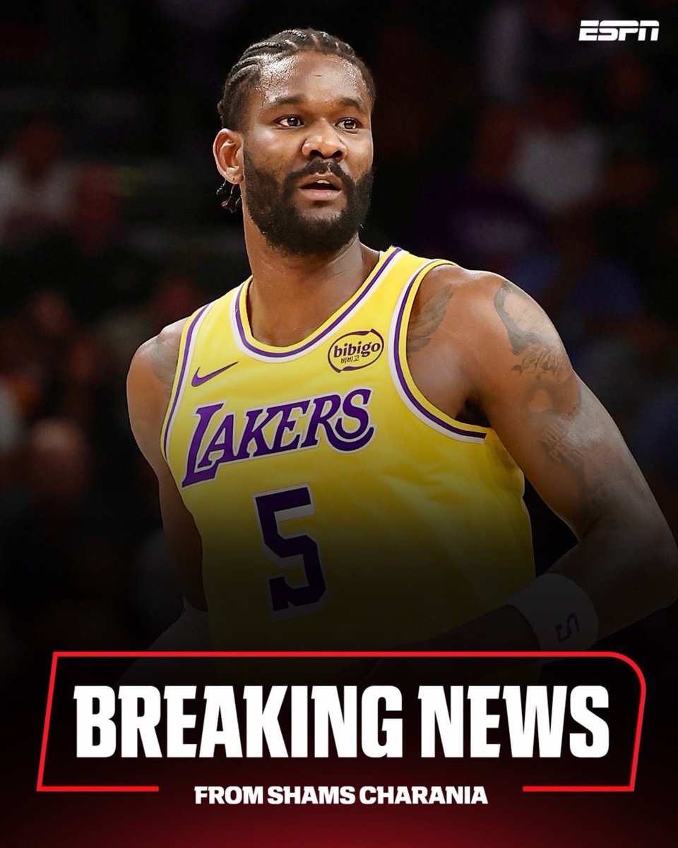 LALakersPoland's tweet photo. Los Angeles Lakers oddają Deandre Aytona do Washington Wizards w zamian za Jadena Hardy’ego oraz dwa wybory Wizards w drugiej rundzie w 2031 i 2032 roku, https://t.co/TXCOMpHxjP