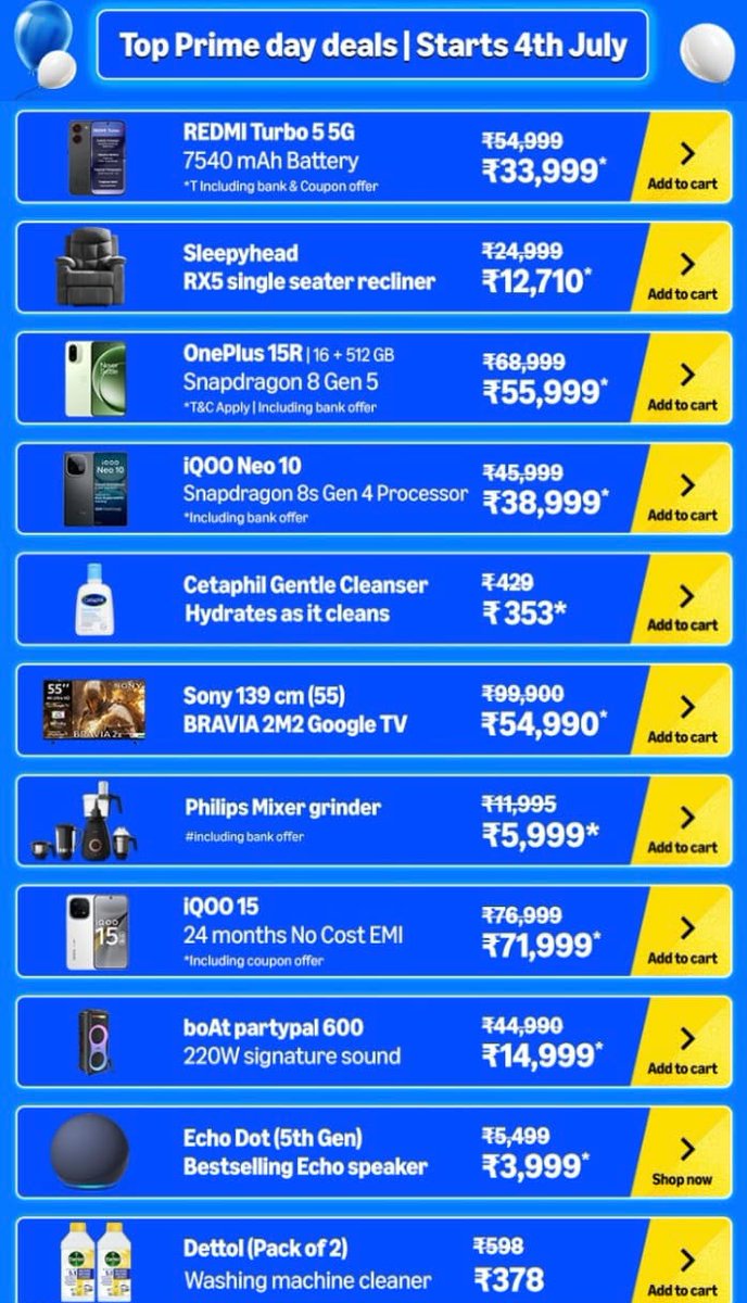 Usha11_G's tweet photo. Limited time, unlimited deals  
Grab it before it’s gone  
`#AmazonPrimeDay`  
https://t.co/0jXDY95XJp