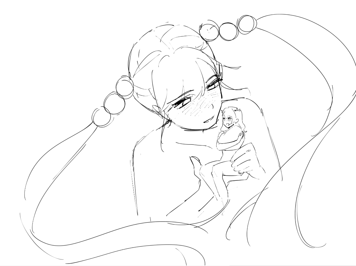 sleepycattail's tweet photo. sauna doodle https://t.co/IXw7UX5WcL