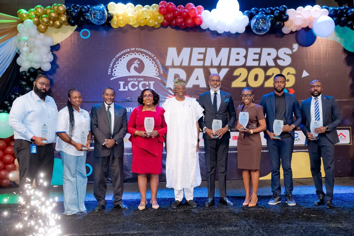NnennaUrsla's tweet photo. Membership Day at Lagos Chamber of Commerce was a vibe last week. Had the honor of receiving our Sponsorship Award for @BucchEnergy Big thanks to #LCCI + everyone building Lagos’ business future with us. https://t.co/o9pEZU09x7
