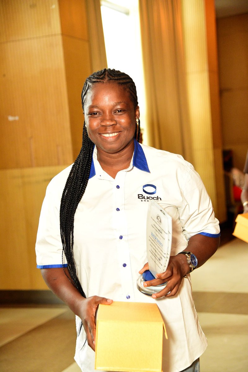 NnennaUrsla's tweet photo. Membership Day at Lagos Chamber of Commerce was a vibe last week. Had the honor of receiving our Sponsorship Award for @BucchEnergy Big thanks to #LCCI + everyone building Lagos’ business future with us. https://t.co/o9pEZU09x7