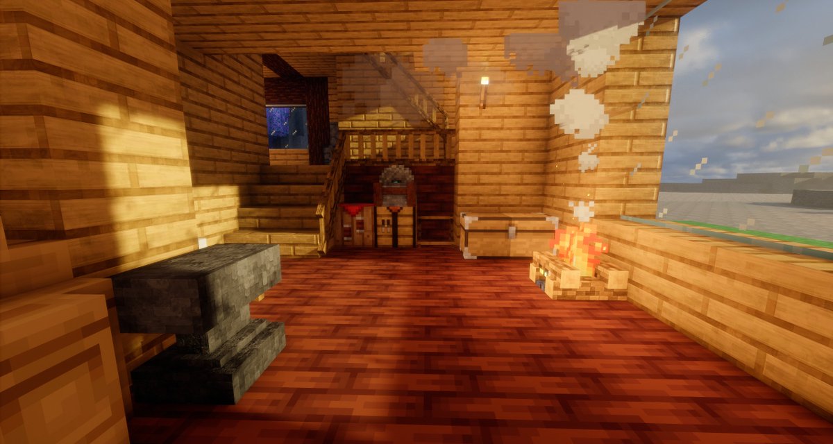 DrainDamageDD's tweet photo. Eclipse Shader is...really something. basically Complementary Unbound on crack. That + Pixlli just makes it look so good. https://t.co/baI3WT6g48