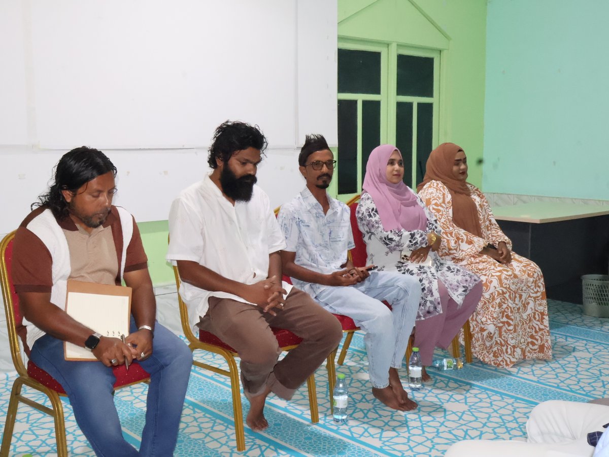 CouncilFodhdhoo's tweet photo. ފޮއްދޫ ކައުންސިލް ކަޕް 2026 ފުޓްސަލް މުބާރާތާއި ގުޅޭ ގޮތުން ފޮއްދޫ ކައުންސިލުން ފޮއްދޫގެ ދެ ޖިންސުގެ ޒުވާނުންނާއި ބައްދަލުކުރެއްވުން

@lgaMaldives 

#visitfodhdhoomaldives https://t.co/bOKCXfUrDe