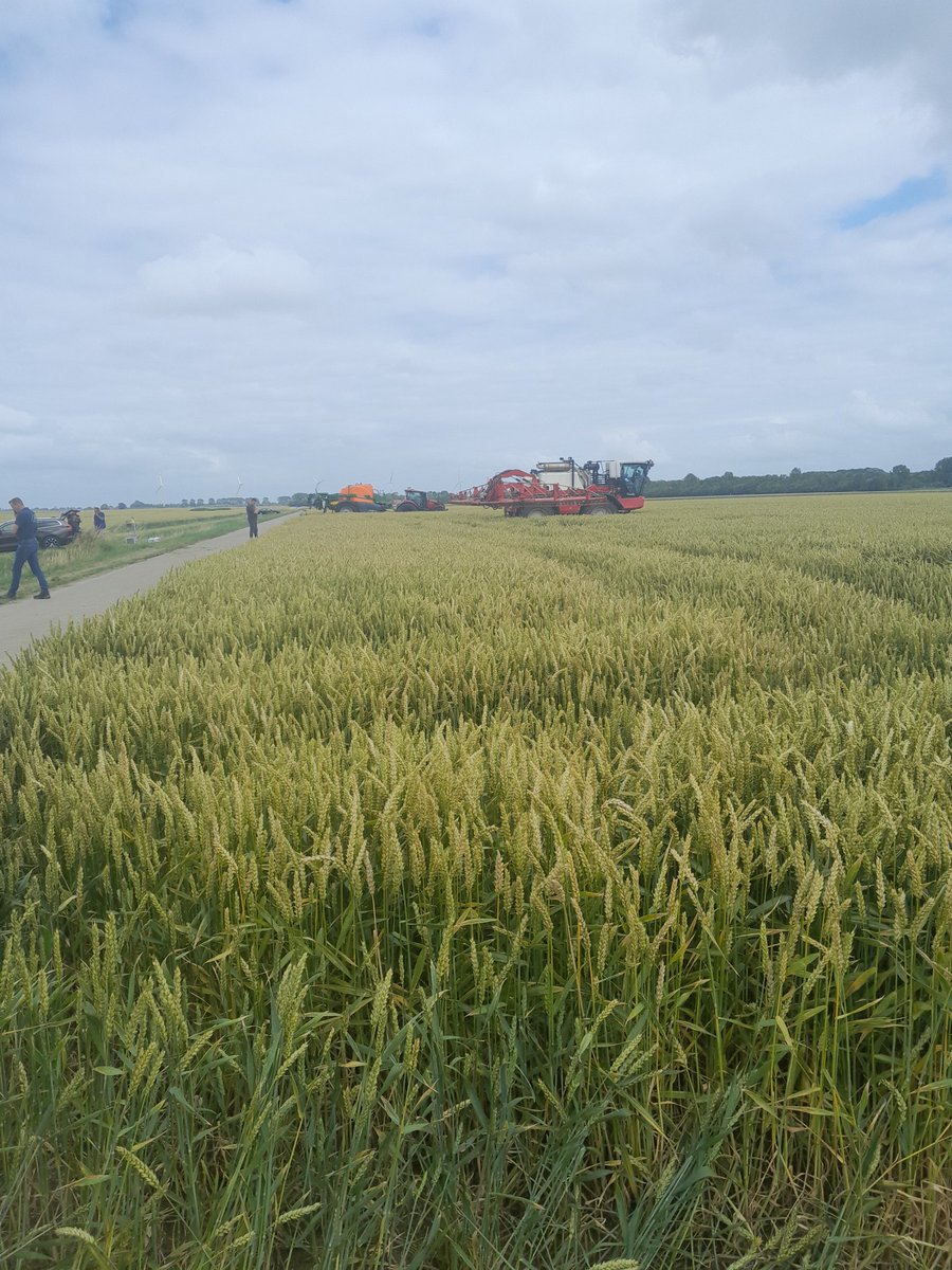 DetmerWedde's tweet photo. Mooie demo gehad van de vvb lichte grond en vvb oldambt samen bij #spna. 7 verschillende praktijkmachines met uitleg door fabrikanten. https://t.co/jqskyck05r