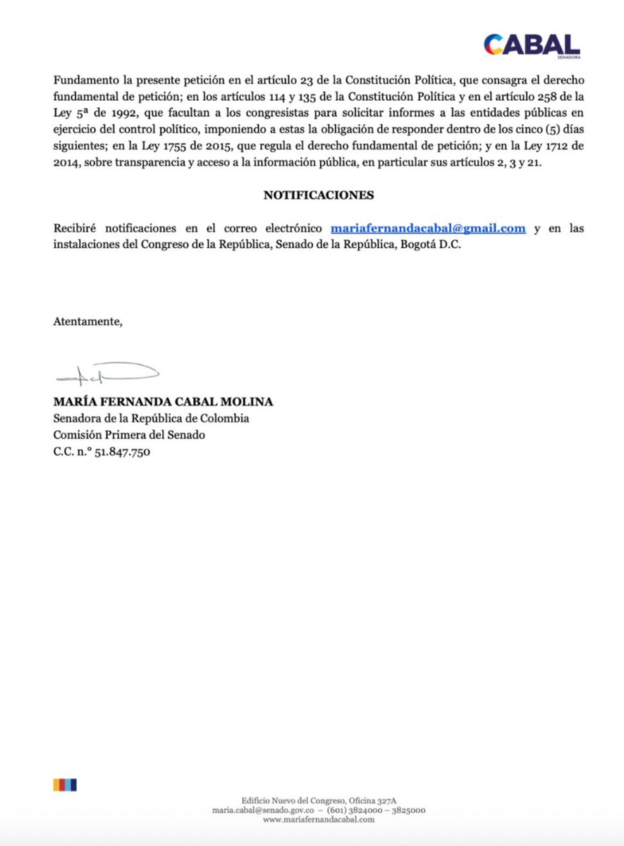 MariaFdaCabal's tweet photo. Acabo de radicar un derecho de petición ante el DAPRE, donde le pregunto al Gobierno nacional: ¿Bajo qué calidad estaba Vanessa Cortés Carmona en la reunión de Petro con el Papa León XIV en el Vaticano? ¿Hubo gasto público de por medio? 

Además pido el listado completo de la comitiva y el costo total del viaje a Roma: combustible, alojamiento y alimentación.