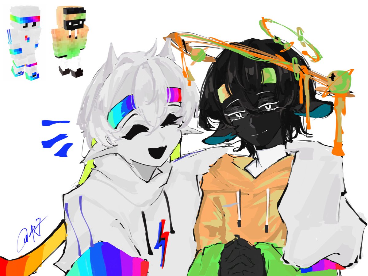 MizunaCoshima29's tweet photo. #prideduo #spokeisherefanart #planetlordfanart https://t.co/w9j0PrgNaf