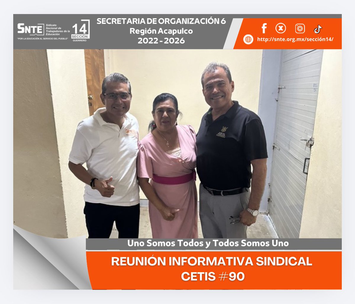 jairestrada1201's tweet photo. SEGUNDO DÍA DE JORNADA DE REUNIONES DE INFORMACIÓN SINDICAL. 

✴️ Con la indicación del Srio. Gral. de la Sección 14 del SNTE, realizamos reuniones informativas sindicales con Srios. Grales. Delegacionales y Rpte. de Centro de Trabajo de las MICROREGIONES 6, 7 y 8. https://t.co/W7zIwfqrIO