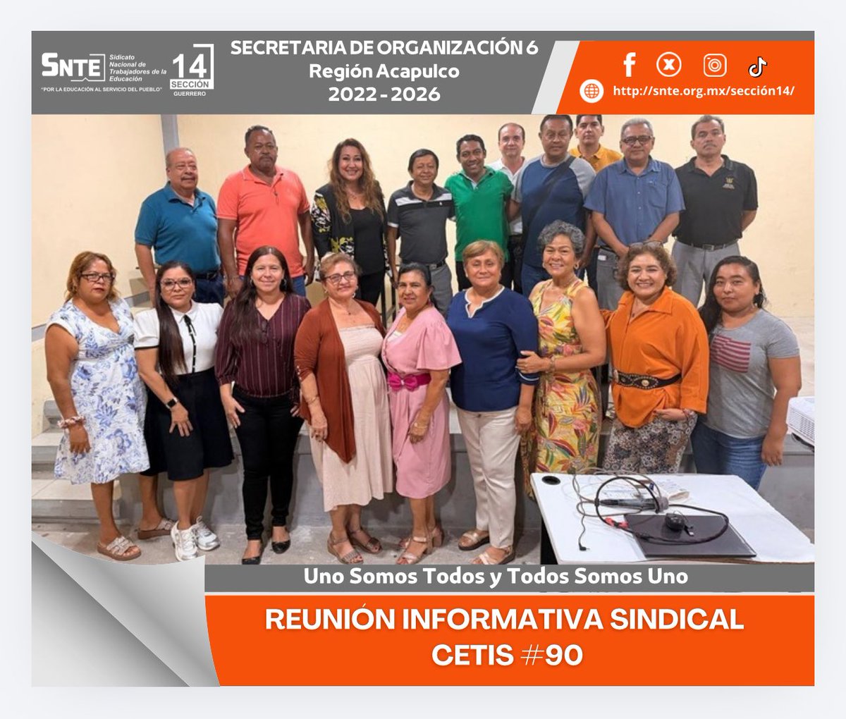 jairestrada1201's tweet photo. SEGUNDO DÍA DE JORNADA DE REUNIONES DE INFORMACIÓN SINDICAL. 

✴️ Con la indicación del Srio. Gral. de la Sección 14 del SNTE, realizamos reuniones informativas sindicales con Srios. Grales. Delegacionales y Rpte. de Centro de Trabajo de las MICROREGIONES 6, 7 y 8. https://t.co/W7zIwfqrIO