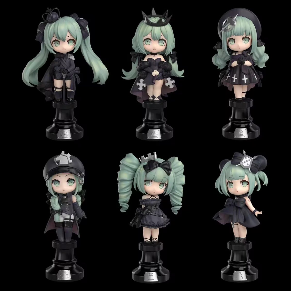 panda888avc's tweet photo. 【新製品：天聞角川 VOCALOID 初音ミク チェスシリーズ ミニフィギュア】
ブラック、ホワイトの2種
各色全7種（ノーマル6種+シークレット1種）
各色1BOX（6個入り）
販売価格：1BOX474元（11703円） https://t.co/8jwXP3RtEA