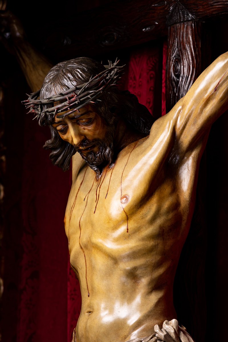 ArchiSangre's tweet photo. CULTOS 🕯 | Primer día del Solemne Besapiés al Santísimo Cristo de la Sangre en la Parroquia de San Felipe Neri. 

⌚️ 17:30 a 21:00 horas 

¡Acude a venerar al Señor! 

#CofradíasMLG #ArchiSangre https://t.co/0XacSIvoLx