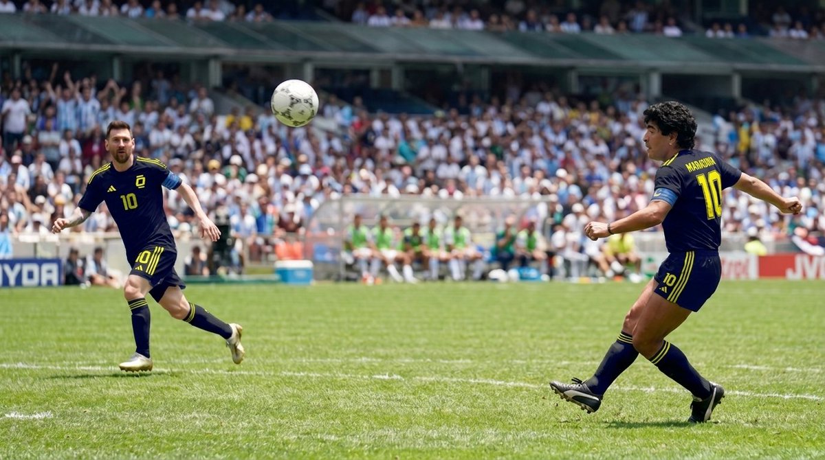 rolly_onchain's tweet photo. If Messi makes at least 1 assist to Maradona tonight, we'll give away $1.000.000 across 10 random comments under this post👇 https://t.co/mNYxgQtunk