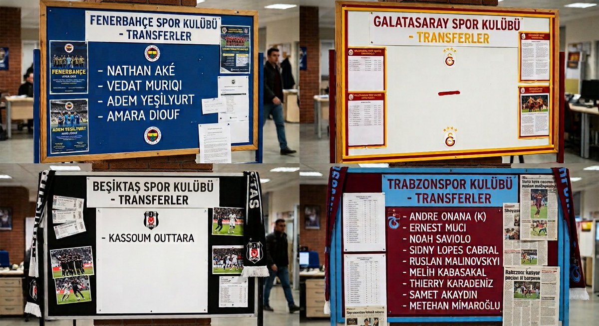 potempotr's tweet photo. Dört Büyüklerin Şimdiye Kadar Yaptığı Transferler https://t.co/kQJS7BVEli