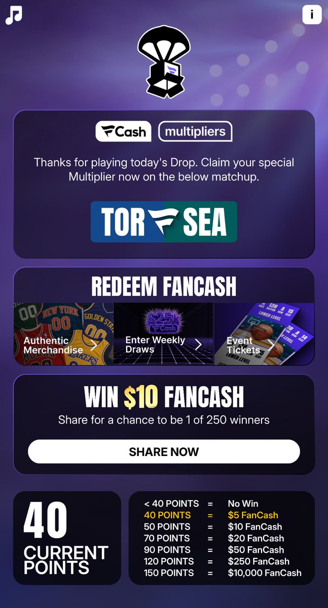 Dizzy_732's tweet photo. Play the #FanCashDropPromotion today

 https://t.co/PVvLJY0PfB https://t.co/tboGAbEZJU