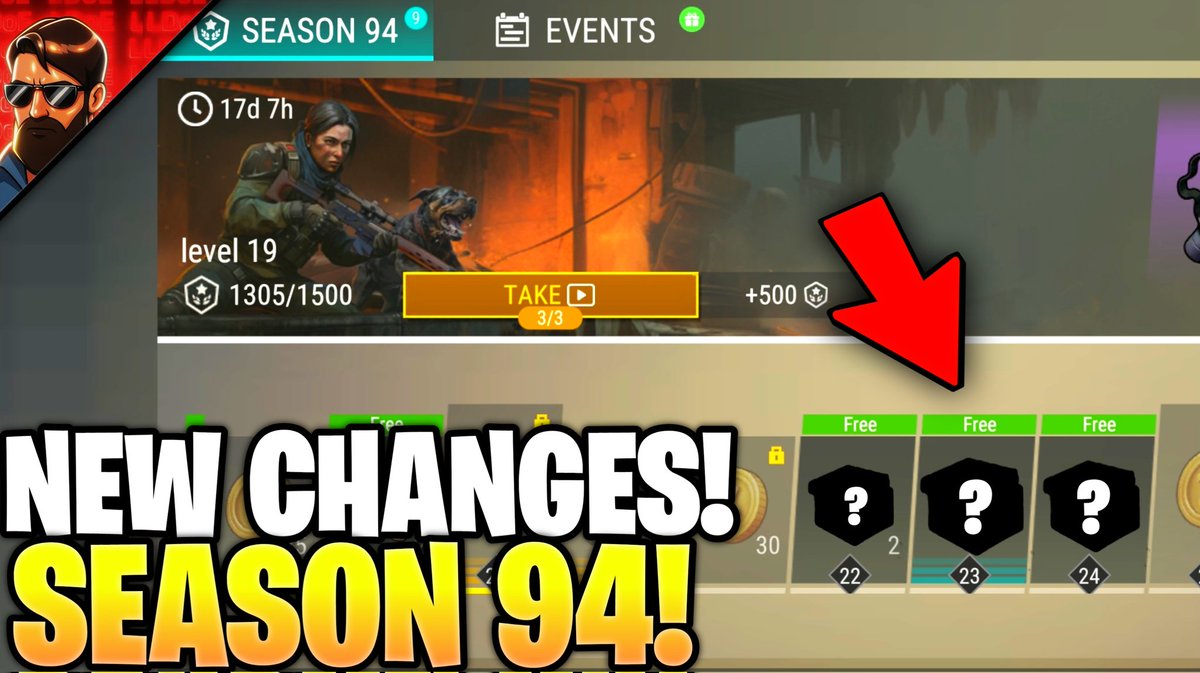 LASTSTEPER2023's tweet photo. 👇🔥NEW CHANGES IN SEASON 94! NEW UPDATE 1.49.8 - Last Day on Earth: Survival
https://t.co/fiREj2oLvN https://t.co/2ipBe0IrRm