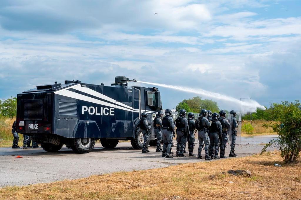 NATO_KFOR's tweet photo. On 2 and 3 July 2026, personnel from the #NATO-led #KFOR mission, #EULEX, the Kosovo Police (KP), the Emergency Management Agency (EMA), with the participation of the KSF, conducted the joint training exercise “Golden Sabre 2026”.
#TogetherStrongerForPeace https://t.co/Vqwz6Gxzco
