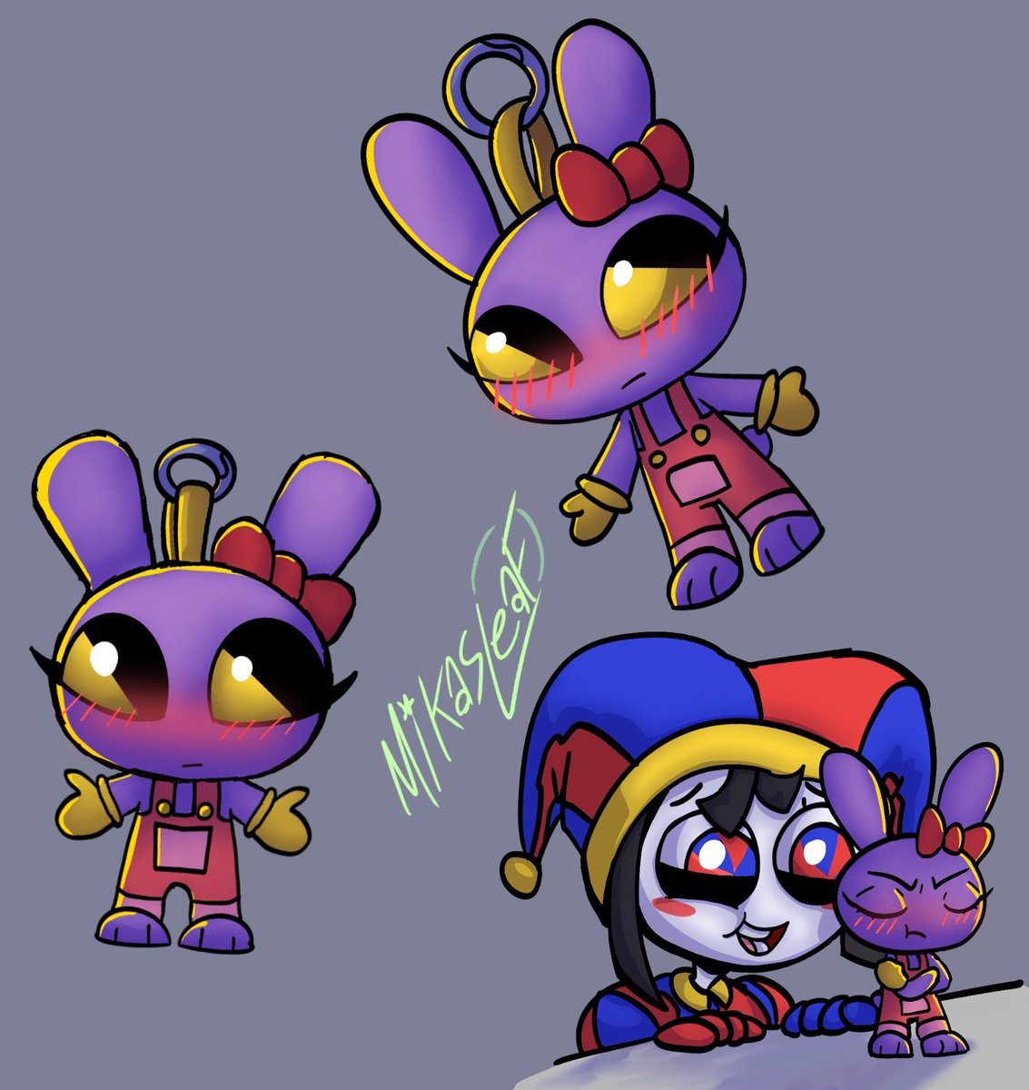 mikasleaf's tweet photo. My guess of how the ultra rare Jax animini pendant looks like...
He'd rather die than admit it but... he loves being called a cutie
Btw if anyone has a pic of how they actually look like please DM me!
#jax #tadcspoilers #tadcep9 #tadcmerch #femjax #tadcfanart #glitch #glitchprod https://t.co/3pdtFtQTl3
