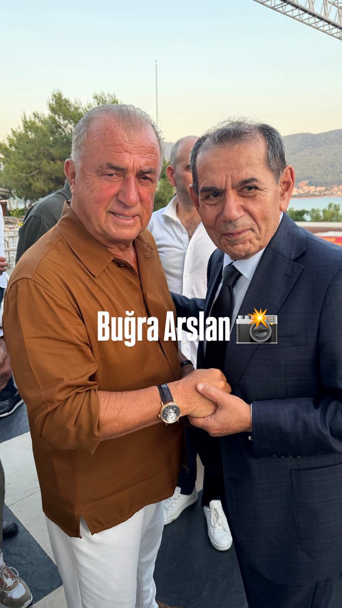 lemarcaspors_'s tweet photo. Fatih Terim ve Dursun Özbek, şampiyonluk kutlamasında bir araya geldi. https://t.co/l64F50L1j9