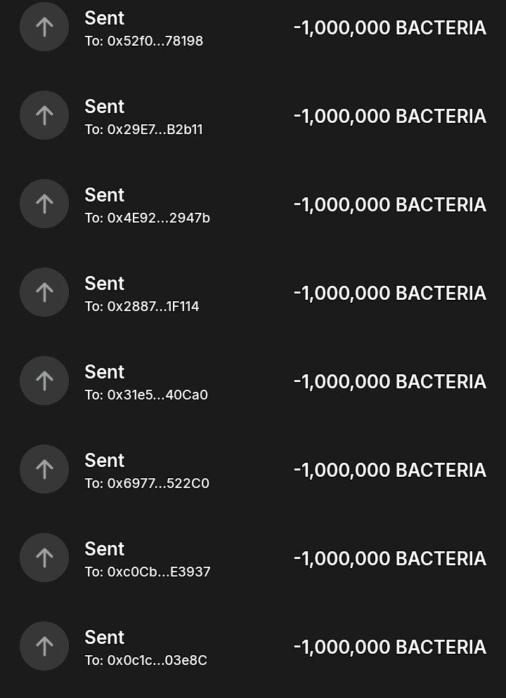 atomic_web3's tweet photo. 🎊 $BACTERIA AIRDROP IS LIVE! 🎁

🤝10 Random winners will each get 1,000,000 $BACTERIA tokens!💯

✅Like,Rt🔄
✅Follow @atomic_web3
🎁Drop your wallet address🎯

Check your wallet after 1hour⏰ https://t.co/kI7l7Xf1Qz