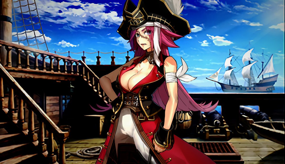 El__Draque's tweet photo. ㅤ

The pirate obeyed, stepping into the dressing booth to change. Yet, not even five minutes later, Francis emerged, loudly complaining.

"Lil lass, what in the devil's name be these?! Ye can't seriously expect me t' wear 'em! 

These be completely off me style ══ !"

↓ https://t.co/rDzyGFAvhk