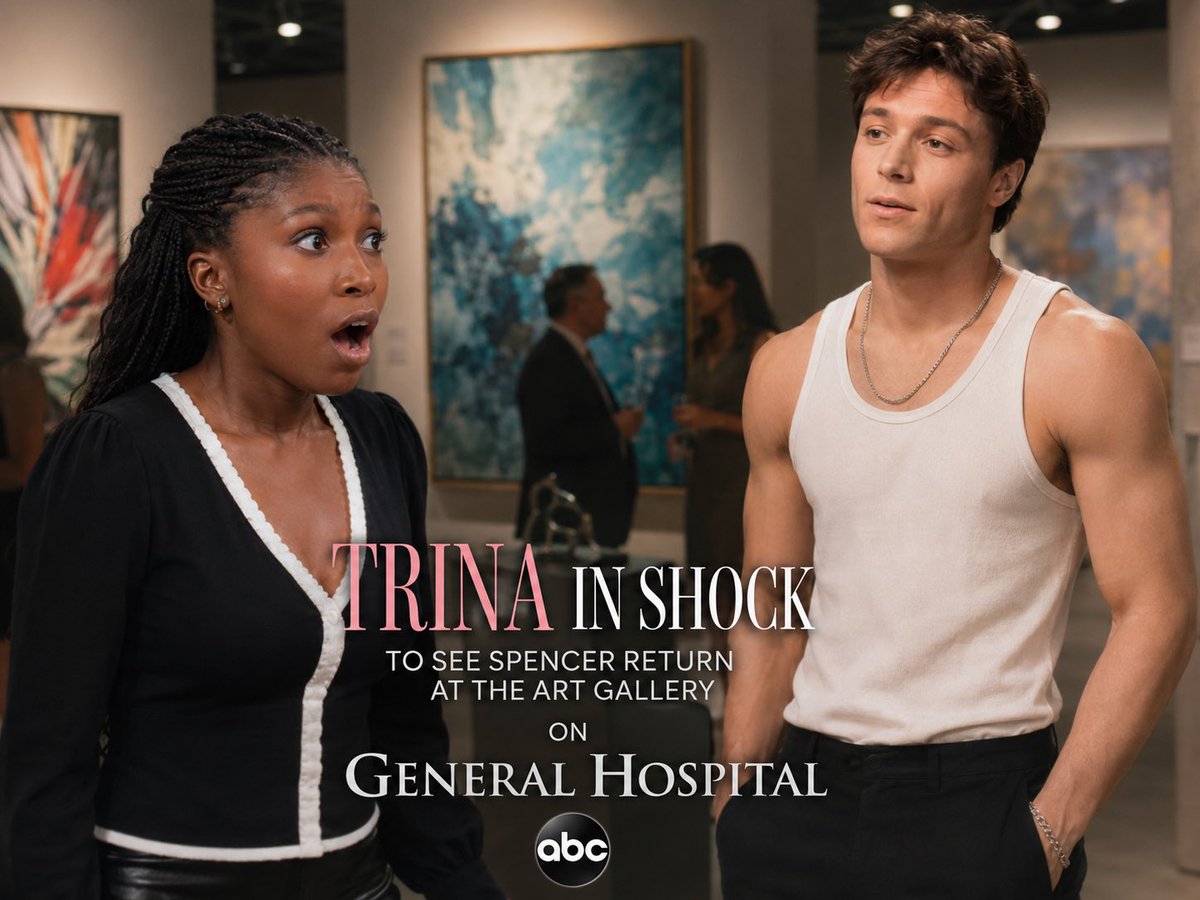 cardinalsbird's tweet photo. This could have been our #GH spoilers. Spencer @asherangel returns to see Trina @iamaliford and we have #Sprinasummer #Sprina @GeneralHospital @ABCNetwork @Disney @valentinifrank #Disney #GeneralHospital #ABCNetwork #Soapopera #fypシ゚viral #fyp https://t.co/5hItn8EnM9