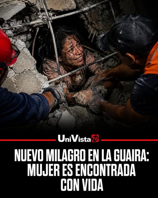 A64029345's tweet photo. ¡UN NUEVO MILAGRO EN LA GUAIRA! RESCATAN CON VIDA A UNA MUJER BAJO LOS ESCOMBROS
La esperanza sigue viva en La Guaira. Durante la madrugada de este 3 de julio,.. saque sus conclusiones cuantas vidas se pudieron haber salvado 50 horas antes sin que apareciera nadie. Ni el regimen https://t.co/tvPFoXWR2L
