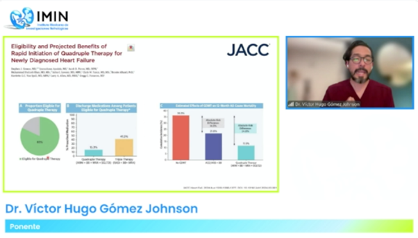 IMINmx's tweet photo. 4/9 🖥️- En su Intervención, el Dr. @vickouerMD del @NefrologiaINC nos llevó por los diversos estudios de Falla Cardiaca (HFrEF y HFpEF) que analizan la prevalencia, tratamiento - el impacto de este en la función renal y los desenlaces.

#IMIN #IMINdigital #CardioRenal https://t.co/pcjuvmJI7C