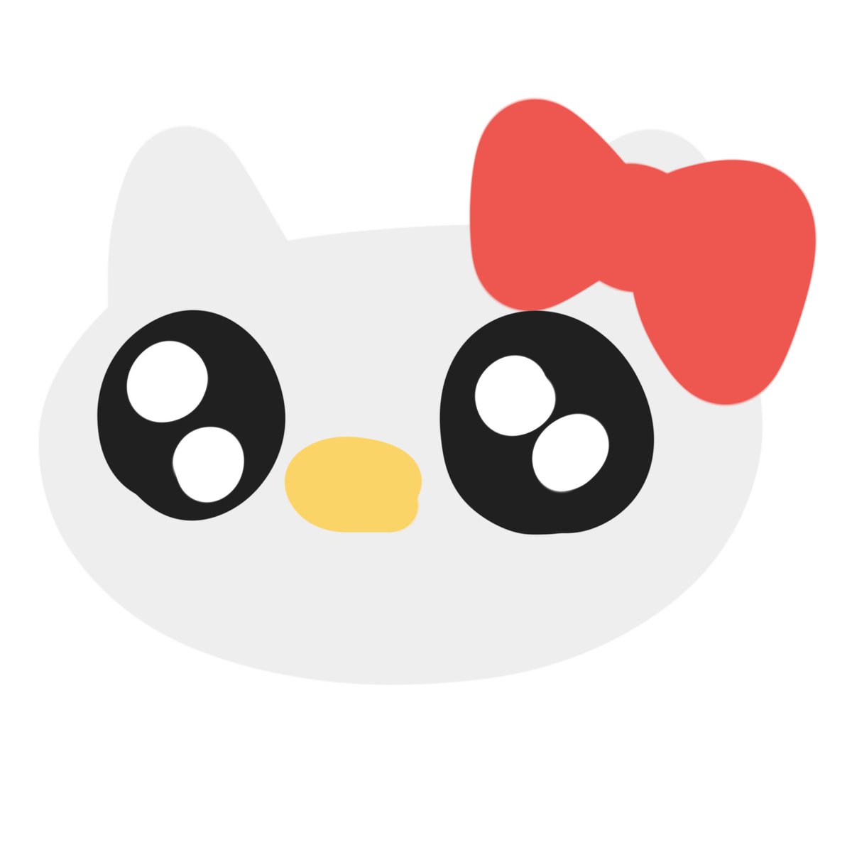 qlll___xd's tweet photo. キティうる覚えで描いたらキモくなってて無理 https://t.co/VIX7aV2oLP