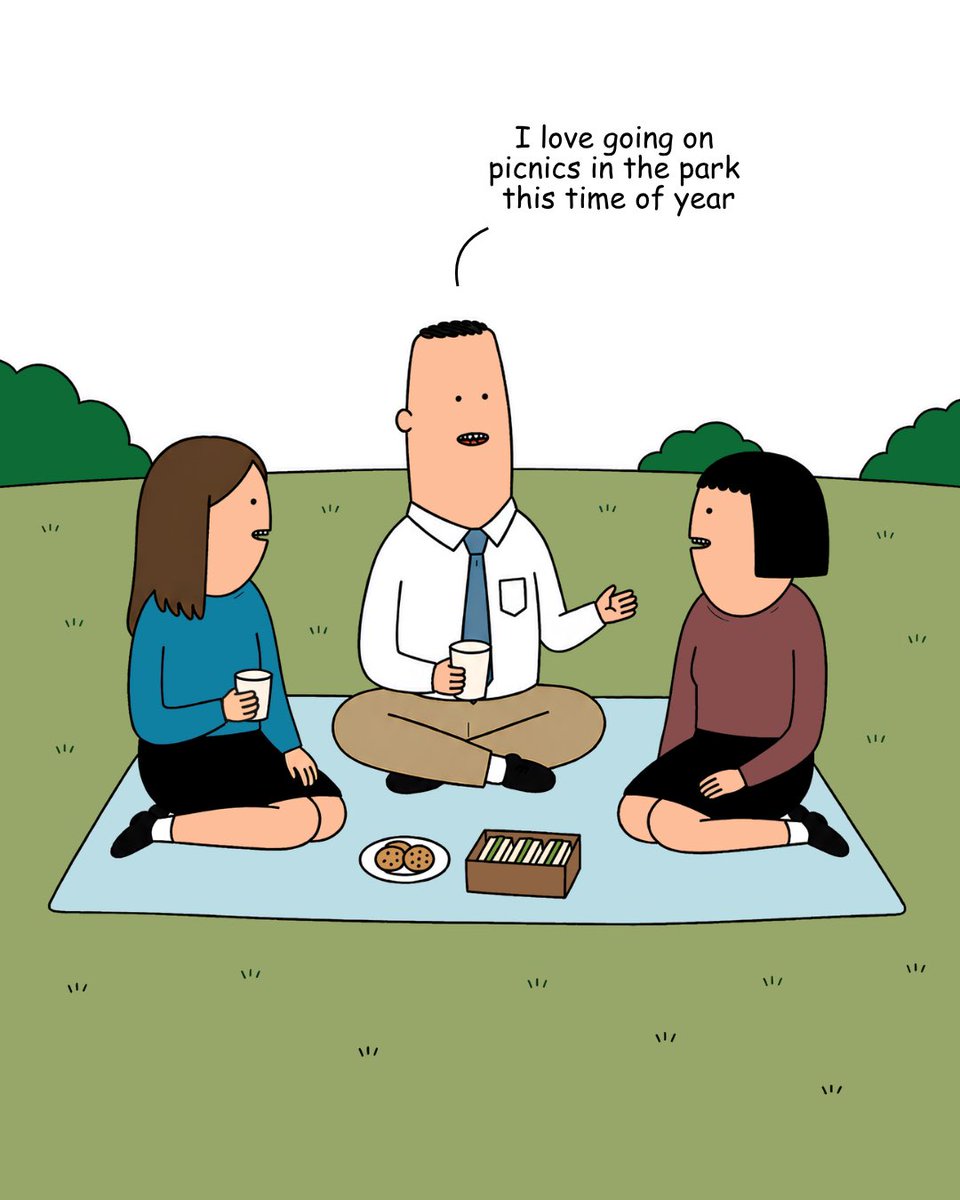 wearemmpc's tweet photo. Fourth of July picnics are meant to be shared with friends, not pests. 

#fourthofjuly #happy4th #comics https://t.co/ctg3XJEp51