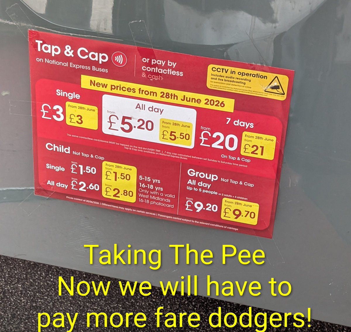 muddyfox95's tweet photo. @bbcmtd @RichParkerLab @WMPolice @andy4wm @nxwestmidlands @BhamCityCouncil @ichoosemag so again these drunks feel its a given to get on a bus for free while the majority of us go home after working for our fares! Driver does sweet FA ..again &amp; price go up! https://t.co/kroN2M5SZF