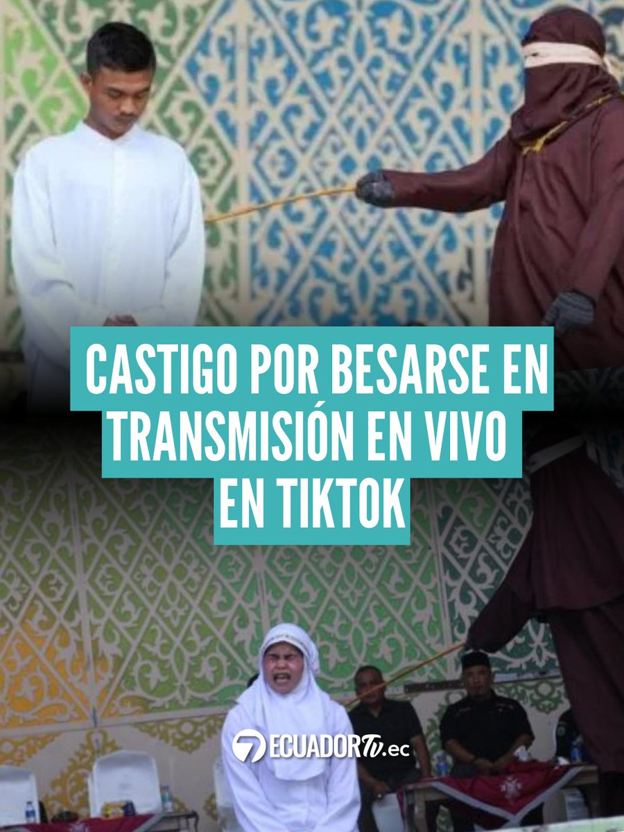 EcuadorTV's tweet photo. #Castigo | Una pareja recibió golpes en un parque público ¿Qué hicieron?: https://t.co/AWizJQiTH4 https://t.co/1ef26FUXeV