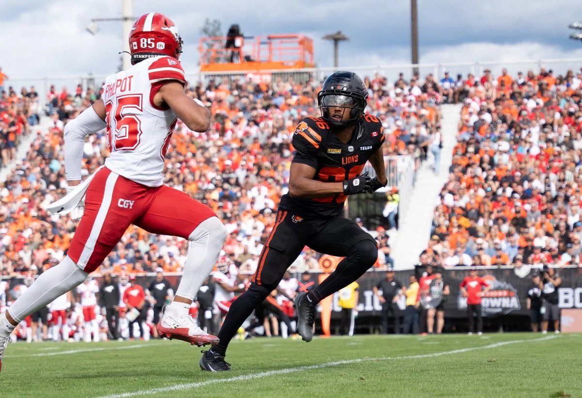 3DownNation's tweet photo. B.C. Lions bench Tyson Russell, shuffle secondary against Elks
https://t.co/k2oelpexRH
#CFL #BCLions #RoarAsOne https://t.co/4LloyZz3bT