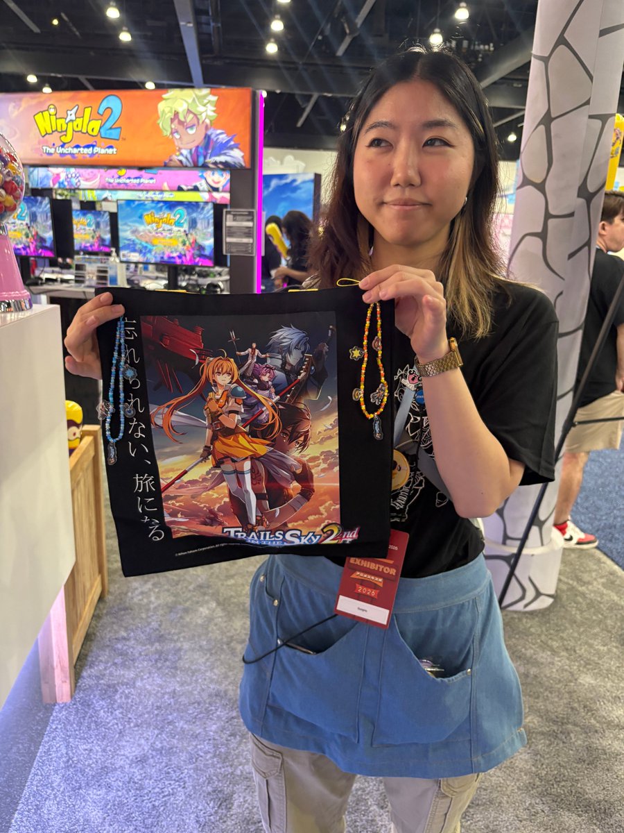 GungHo_America's tweet photo. #Trails2ndChapter merch is selling fast at #AX2026! 🔥

Blaze a trail to West Hall Both #2316 to shop the collection! 🛍️ https://t.co/9BGw5Q6fcR