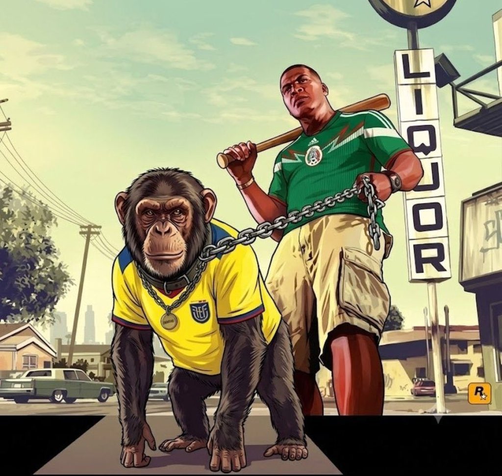 danimo_26's tweet photo. @matiasabadm Qué bonito es siempre tener México en tu hocico mandril 🐒 https://t.co/xg5j1ev67k