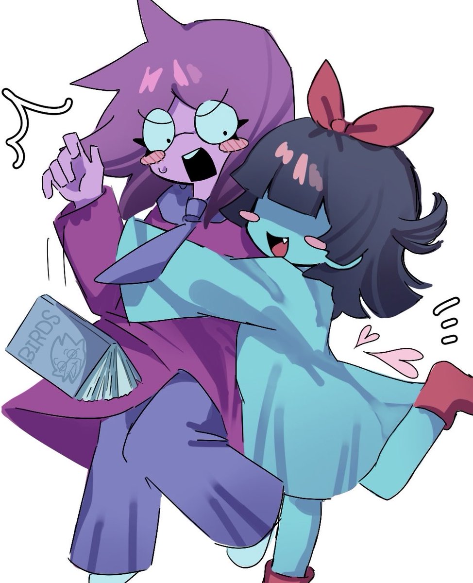 M_0x0y's tweet photo. #deltaruespoilers #deltarune 
この2人かわいい https://t.co/HNgVW0Vy02