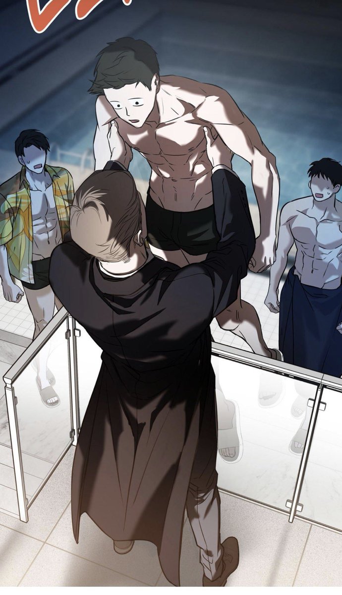 FujoYeoreum's tweet photo. Dude picked him up like a goddamn baby im crying https://t.co/xewt2MtL06