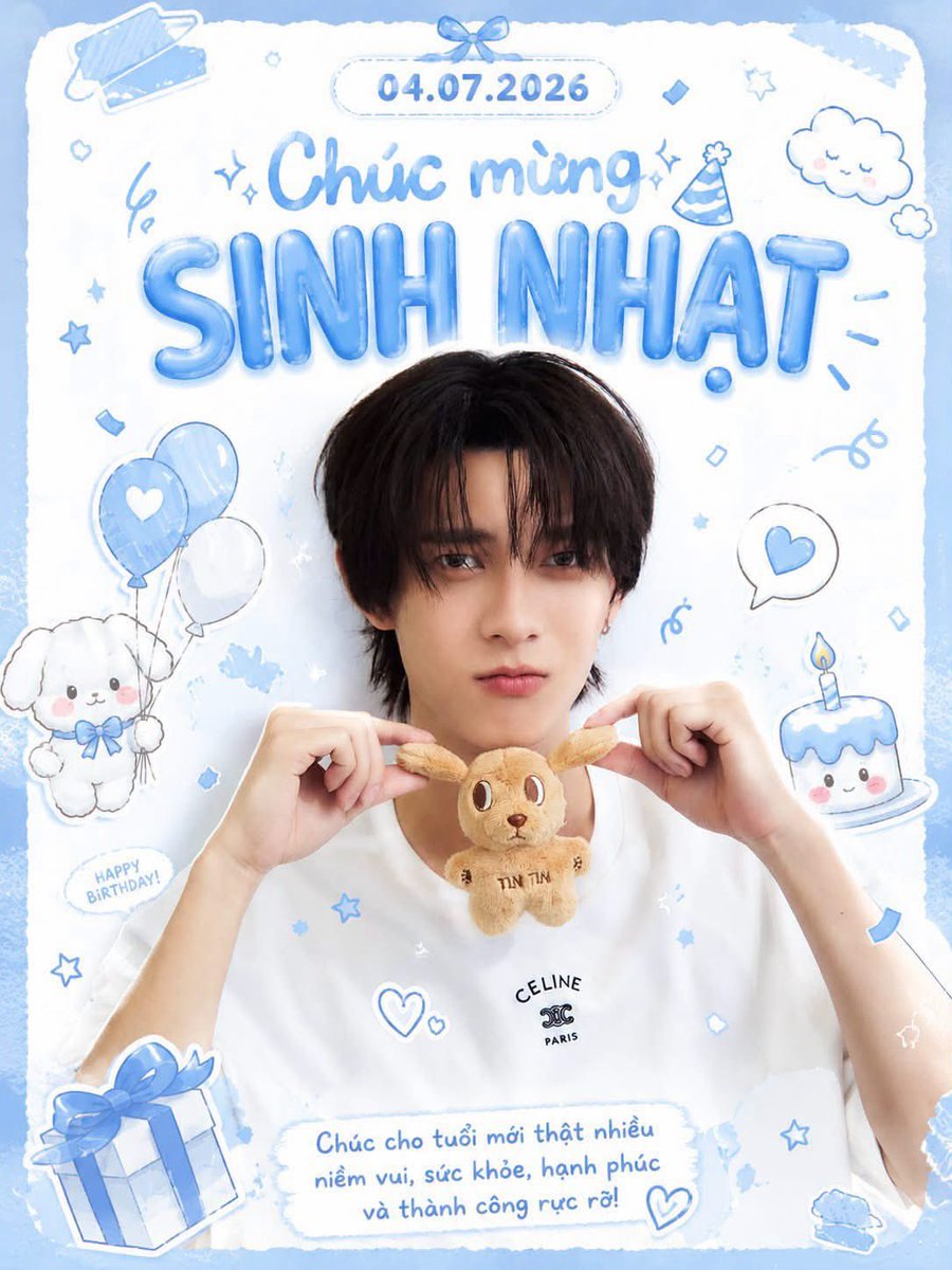 PoohVnfp's tweet photo. Chúc mừng sinh nhật Pooh🎂🎉
Tuổi 23 chỉ mới bắt đầu, hành trình chúng ta cùng nhau nỗ lực còn dài. Tụi chị hy vọng Pooh giữ được trái tim nhiệt huyết, tin vào chính mình.Mong bé luôn được sự yêu thương,sự bảo vệ từ khắp bạn bè trên thế giới. 
#ppoohkt https://t.co/CEkwbropjI