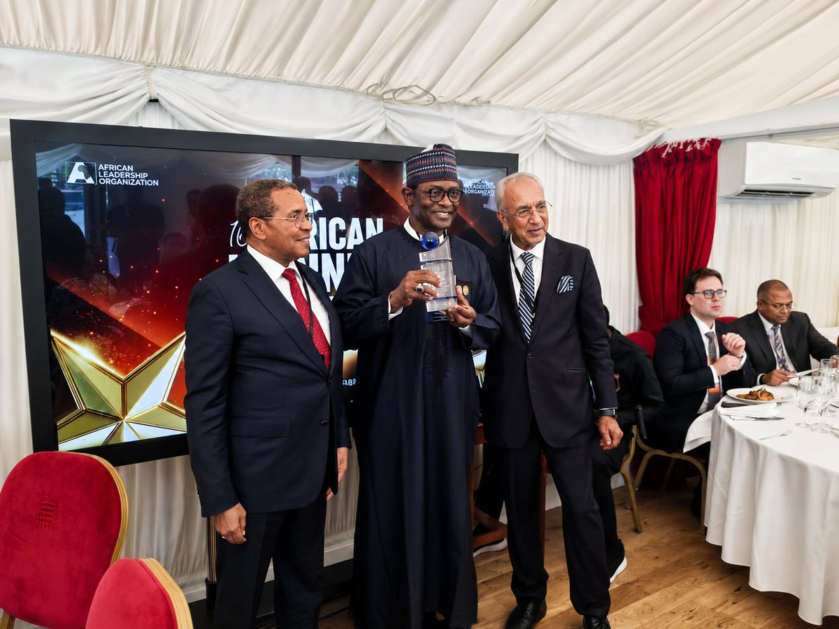 Lminkaeel's tweet photo. An award to H.E. Gov. Mai Mala Buni is an award to all of us. Congratulations to the good people of Yobe State on this well-deserved international recognition. Together, we celebrate excellence, impactful leadership, and the progress of our dear state.

#YobeState https://t.co/EyYSQbSzKA