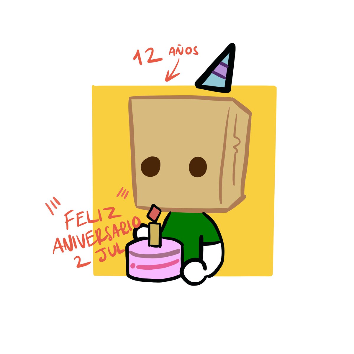 melarecargo's tweet photo. 12 años de que se creó el canal, gracias a todos 🫡 esta es la etapa que más he disfrutado escribir y dibujar como si volviera a ser niño 😭🤝 https://t.co/G3roBAeGf1