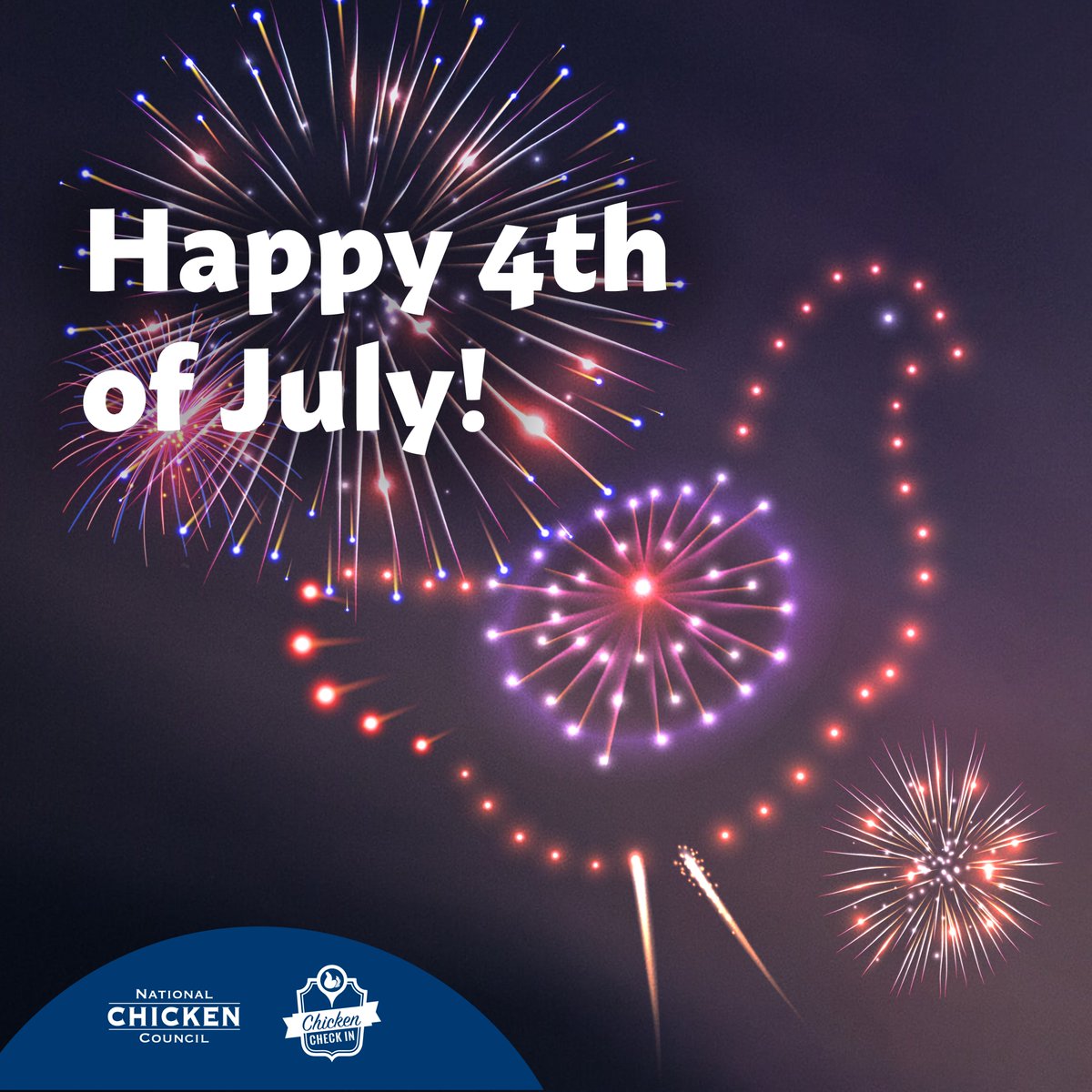 chickencouncil's tweet photo. This Fourth of July marks 250 years of American independence. We’re grateful for the farmers, workers, and families who help fuel the cookouts and backyard celebrations — one wing and drumstick at a time. From all of us at NCC, Happy 4th — and Happy 250th, America! #ChickenUSA https://t.co/Qk6mtAzvOn