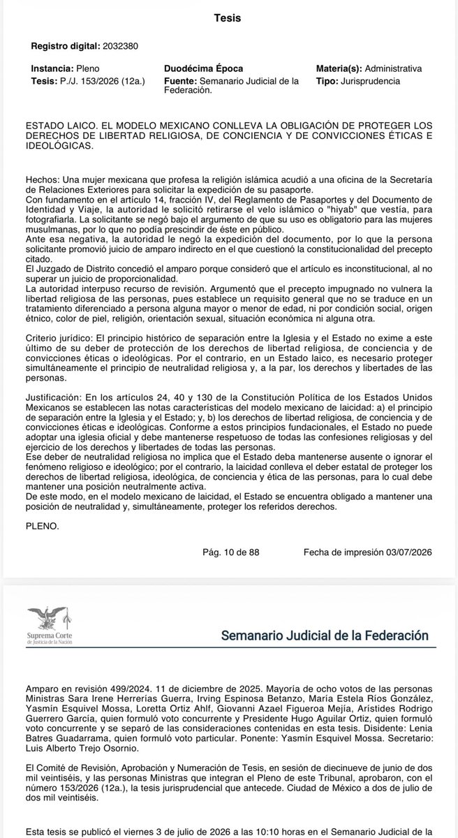 Lupita_Ortiz_B's tweet photo. Esta tesis da a entender que la persona que profesa una religión que la obliga a mantener el rostro oculto, debe ser respetada por el Estado en los trámites oficiales que requieran ver el rostro completo…
   Mmmmm
   A los demás ciudadanos ya nos pidieron ADN, datos biométricos, árbol genealógico desde Adán y Eva,  origen de nuestras mascotas, para registrar el teléfono.