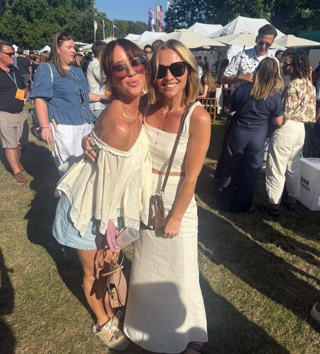KWalshUK's tweet photo. Kimberley’s IG post 03/07/26
“Started very civilised…may not have ended that way 😂
Thanks for being the best hosts @bbc and loved the @bbcmorninglive crew out in full force 🙌🏼😍
#HouseFest @sohohouse” https://t.co/vqd2WL8RZf