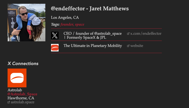 r14now's tweet photo. Some context on space founder @endeffector https://t.co/3LdZB92QHD