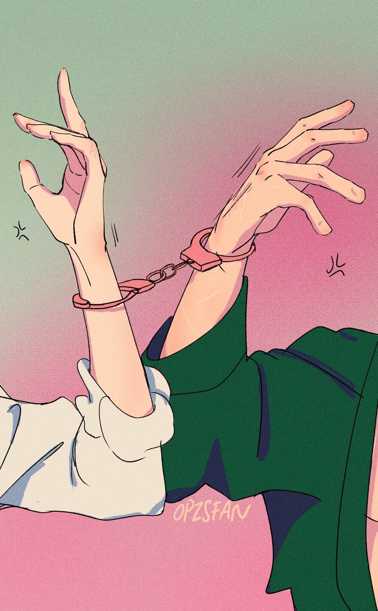OPzsfan's tweet photo. Handcuffs 

#zosan #zoro #sanji #opzsfan https://t.co/E5sAjpR2F7