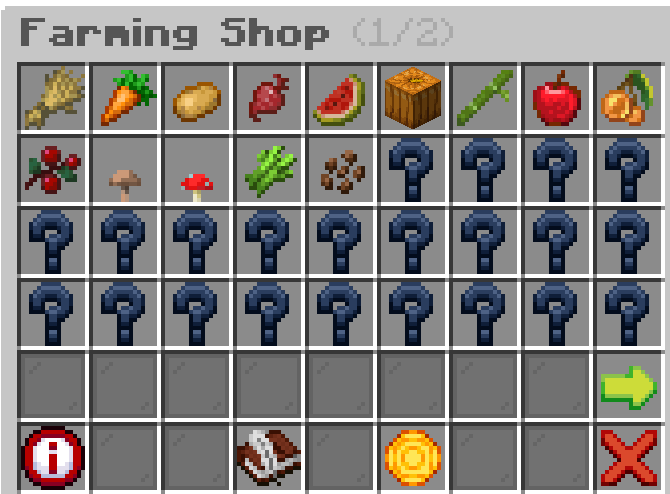 Orzeamc's tweet photo. What's new in Orzea? Our farming and version update! We've added a bestiary for crops that you find around the server, and we even added some special relics that have different effects. Come join us on #minecraft on https://t.co/vzHO7Amrh0 (Version 1.26.1) https://t.co/Hfjx8JDWFP