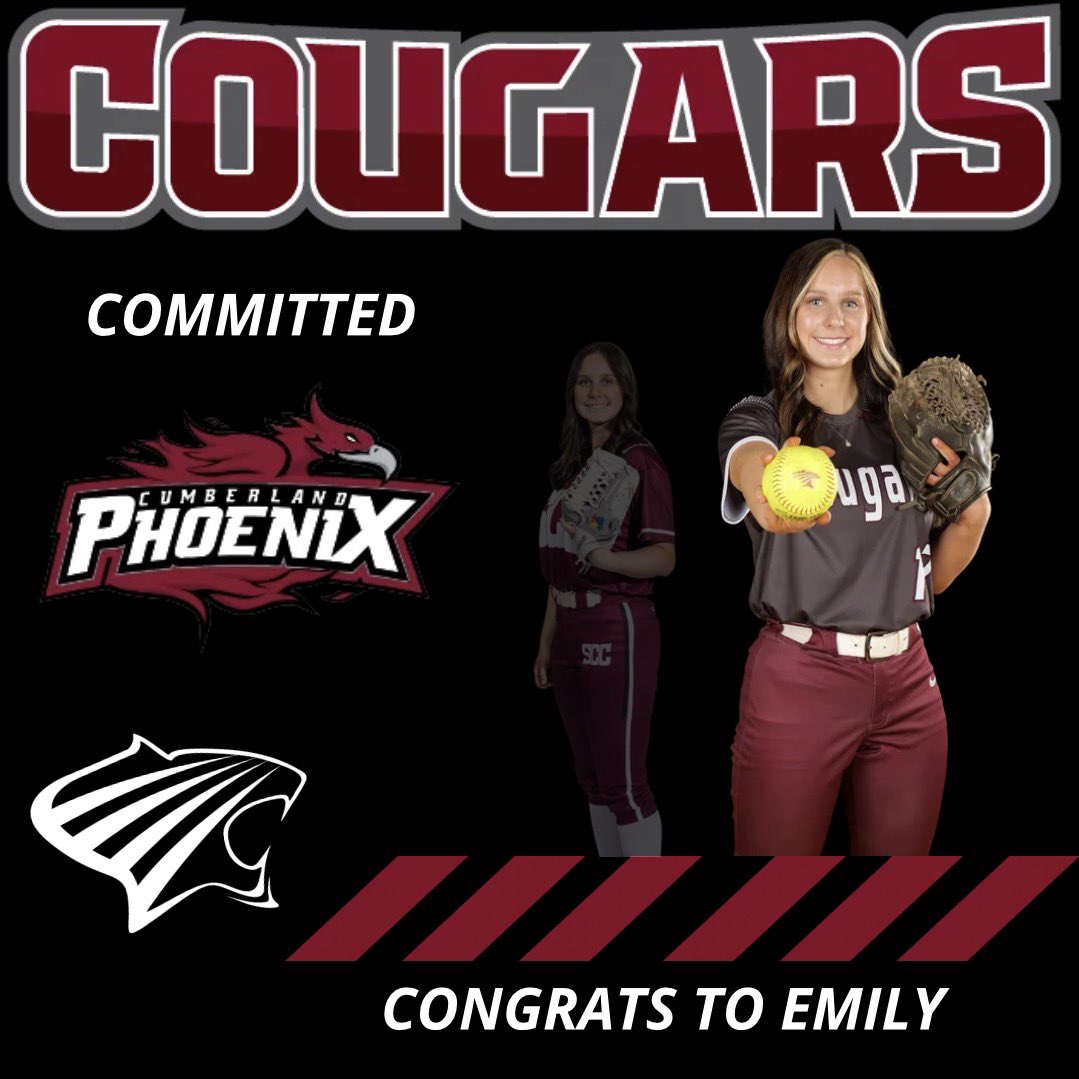 SCCougsSoftball's tweet photo. EP is headed south as well! Congrats to you! Cumberland is getting not 1, but 2 high quality kids! Proud of ya! #GoBeGreat #LoveYa #SCCougs https://t.co/RueCt1spVL