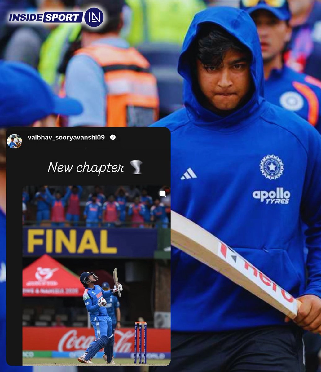 InsideSportIND's tweet photo. Is Vaibhav Sooryavanshi gearing up for a special moment? 👀
#ENGvsIND #CricketTwitter https://t.co/primd7zE5q