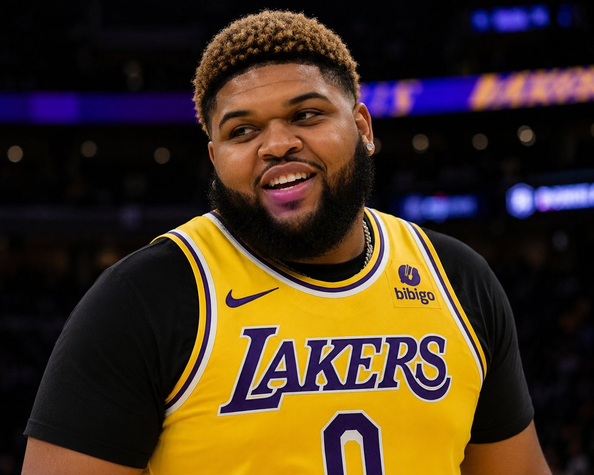 NBAMemes's tweet photo. Lakers' backup bigs after losing Jaxson Hayes and DeAndre Ayton... https://t.co/eK8BW6dPUu