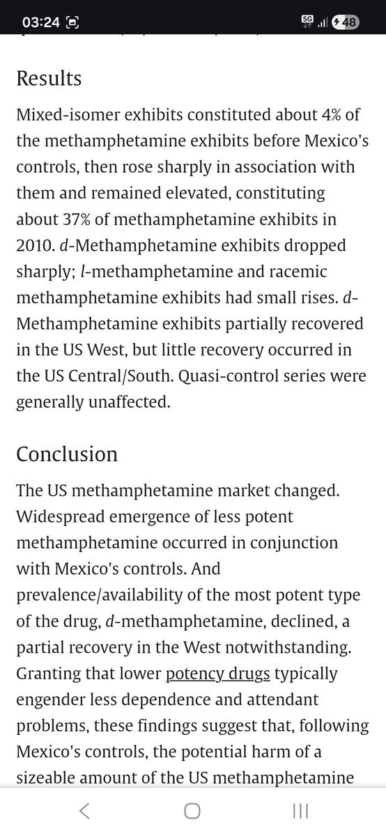NewGenZetas's tweet photo. @simonmaechling Street meth is mainly racemic meth or levomethamphetamine (in certain parts of the world) having replaced d-meth many years ago as what's been sold on the street https://t.co/KDhtk5dT41